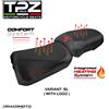 TPZ Italia DUCATI MULTISTRADA V2 2025 Rivestimento Sella DUMV25AC-BL-1-HS TPZ nero HEATI...