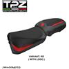 TPZ Italia DUCATI MULTISTRADA V2 2025 Rivestimento Sella DUMV25A-RD-1 TPZ rosso CON LOGO