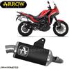 Arrow Scarico MOTO MORINI X-CAPE 650 2022 2023 ARROW ALU Nero INDY RACE