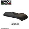 TPZ Italia YAMAHA X-MAX 250 2005-2009 Rivestimento Sella YXMXS-3BL-1 TPZ nero CON LOGO