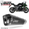 MIVV Scarico KAWASAKI NINJA 1000 SX 2020 2021 MIVV Delta Race Nero