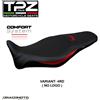 TPZ Italia YAMAHA MT-09 2021-2023 Rivestimento Sella YMT921AC-4RD-2 TPZ rosso COMFORT SY...