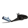 Malossi MARMITTA MALOSSI POWER EXHAUST BLACK SOUND VESPA PX 200 PIAGGIO 3218742