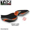 TPZ Italia KAWASAKI Z 1000 2014-2021 Rivestimento Sella KWZ14MS-2ORG-1 TPZ arancione / g...