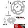 Chiaravalli CATENA RK CORONA ERGAL PIGNONE TRASMISSIONE BETA 50 RR MOTARD 2002 2005 CHIARAVA
