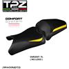 TPZ Italia YAMAHA FZ6R 2009-2017 Rivestimento Sella YAFZ6RDC-YL-2 TPZ giallo COMFORT SYSTEM