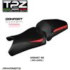 TPZ Italia YAMAHA FZ6R 2009-2017 Rivestimento Sella YAFZ6RDC-RD-2 TPZ rosso COMFORT SYSTEM