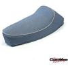 Soft Italia Sella mono posto tipo Jeans per Vespa 50 Special, N, R, L.