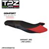 TPZ Italia TRIUMPH STREET TRIPLE 2007-2012 Rivestimento Sella TSTM1C-3RD-2 TPZ rosso COM...