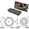 PBR BENELLI TRK502X (Mod.520) 500 2018-2024 catena corona pignone kit 520 PBR EK1...