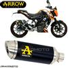 Arrow Silenziatore KTM 125 DUKE 2011 2012 ARROW ALU Nero THUNDER