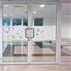 Ambiance Sticker Pellicola per la Privacy della Privacy della Finestra - Adesivi per Schermo della Privacy Autoadesivi per Vetro e Porta della Doccia | Bolle di Sapone - H55 x L200 cm