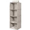 Compactor OXFORD Organizzatore Maglioni 4 Livelli Grigio, 30x30x94 cm