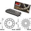 PBR HM SM R 125 2004-2004 catena corona pignone kit 520 PBR EK1595