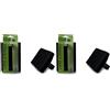 martini SPA - Home Utility - Super scrubber con fibra abrasiva extra forte con impugnatura ergonomica, rettangolare 20x10x7 cm, colore nero, 110g, 1 unità (Confezione da 2)