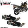 MIVV Scarico doppio YAMAHA TDM 900 2012 2013 MIVV Gp Carbonio