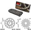 PBR KAWASAKI EN650 VULCAN-S CAFE ABS 650 2023-2023 catena corona pignone kit 520 ...