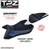 TPZ Italia YAMAHA R125 2016-2018 Rivestimento Sella YAR125NC-4WHB-2 TPZ bianco / blu COM...