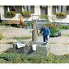 FALLER POLA 333212 - Fontana a Pompa con Getto d'Acqua, Accessori per modellismo Ferroviario, modellismo