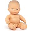 Miniland Bambola di pelle media, 21 cm, per immaginare e imparare