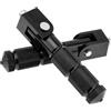 Windance Pedali di supporto per piedi passeggero 8mm M8, pieghevoli a 90 gradi antiscivolo per moto scooter bicicletta bici elettrica (Nero)