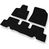 Mossa Tappetini adatti per Citroen C4 Picasso II (2013-2018) 3 pz. nero S | Monovolume