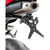 ZIEGER X-Line - Portatarga posteriore compatibile con: Honda CBR 600 RR