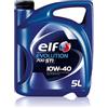 Elf Competition STI 10W40 5 Litri - Lubrificante Multigrado Tecnologia Sintetica Alto Rendimento per Motori Benzina o Diesel Elevate Prestazioni