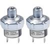 LKRXW 2 Pezzi Interruttore di Controllo Pressione Pompa Aria 70-100 PSI | Pressostato Valvola di Controllo Compressore d'aria 1/4 NPT Pressostati Compressori Dell'interruttore Automatico