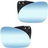 AWGNTQQ Vetro specchietto retrovisore Per VW Per Golf Per GTI Per Jetta 5 Per MK5 06-10 Per Passat Per B6 Lato Sinistro E Destro Specchio Di Vetro Blu Vista Posteriore Retrovisore Vetro specchietto retrovisor