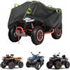 Jinfanshurich Telo di copertura per Quad ATV 256 × 110 × 120 cm, impermeabile 210D Oxford, utilizzabile per interni ed esterni, con strisce riflettenti di protezione da UV, pioggia, neve e polvere