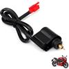 Gryviktok Motorino elettrico automatico da 50 cc a 150 cc per motore GY6 a 4 tempi, arricchitore carburatore impermeabile con connettore a 2 pin, per MBK Nitro Booster, Kymco, Quad ATV, ciclomotore e kart
