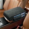 TangDao Copri Bracciolo Auto,Pelle Copertura per Console Centrale Bracciolo Cuscino Con due Tasche Laterali Universale Compatibile con Car, SUV e Camion(Stile 3)