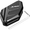 MEHASR Moto Pedale Pedane Per XMAX300 2023 2024 X-MAX300 Xmax300 Xmax Piastra Di Estensione Del Cavalletto Laterale Per Moto Accessori Per Ripiano Piedi Allargato
