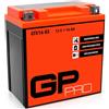 GP-PRO GTX16-BS 12V 14Ah GEL Batteria di avviamento (simile a YTX16-BS / 81600) (Esente da manutenzione / Sigillato) Moto Accumulatore