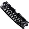 WPHLYZ Griglia Radiatore Per Land Per Rover Per Range Per Rover Per Evoque 2012-2019 Da Griglia Anteriore A Nido D'ape Stile Nero Superiore Paraurti Cappuccio Maglia