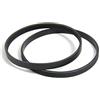 MIKFESPO 2 pezzi Cinghia trapezoidale scanalata for pialla 2609100410 for Bosch 1594 1594K PL1682 PL1632 PL2632 GHO 26-82 15-82 26-82D 6500 3100