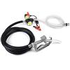 BJTDLLX Pompa diesel, autoadescante, 12 V, 175 W, 50 l/min, pompa dell'olio biologico, automatica, stazione di rifornimento, pompa del carburante (tubo di uscita dell'olio)