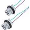 TOMALL 7440 T20 Adattatore femmina per presa per lampadine indicatori di direzione/retromarcia (confezione da 2)
