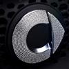 SHIFENG Accessori per interni auto Bling per Smart 453 Fortwo Forfour 2016-2021 Trim decorazione griglia anteriore