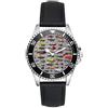 KIESENBERG Regalo per Canna da Pesca Pescatori Orologio L-6103