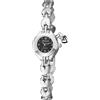 Oidea Piccolo orologio da polso da donna: delicato orologio analogico al quarzo con cinturino a forma di cuore in acciaio inox, orologio da polso da donna casual