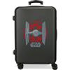 Star Wars Tie Fighter, Maleta Mediana, 48x70x26 cm ABS Rigido Chiusura TSA Integrata 81L 3.98 kg 4 Doppie Ruote, Nero (Tie Fighter)