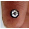 NATURAL ROSE CUT DIAMONDS 0.70tcw 4.9 MM Rotondo Completo Taglio Nero Colore Loose Decorato Naturale Rombi