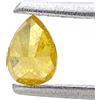 Surat*Diamond*City Reale Diamante Naturale 0.20TCW Colore Marrone Giallo Taglio A Pera Per Pendente