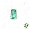 SBI Gems 2.75x2x4.25 MM Certificato Smeraldo Naturale Tapper Taglio 0.13 Cts Loose Gemma