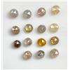 Surat*Diamond*City Lotto Diamanti Naturali ROUND DIAMOND 0.42 CT 15 Pezzi 1.7 MM