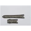 BOVET Bracciale IN Pelle 20MM Per Fibbia 16MM 20-16 Grigio Nuovo Mai Messo