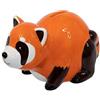 Crockery Critters Salvadanaio Crockery Critters - Panda Rosso di Deluxebase. Simpatico salvadanaio a forma di animale per bambini e adulti