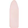 LUKDUNG Rivestimento per asse da stiro in cotone, con elastico, adatto per assi da stiro da 120-125 cm x 40-46 cm, rosa